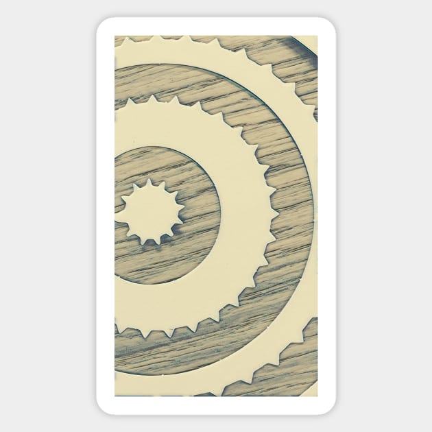 Wooden Ring Sticker by Tovers